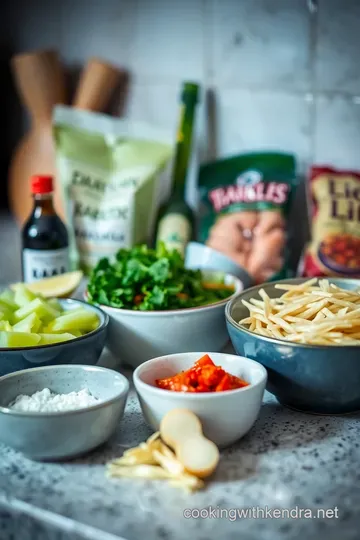Quick and Easy Chicken Lo Mein ingredients