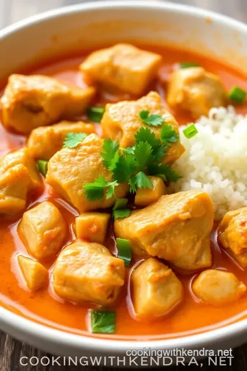 Thermal Cooking Asian Chicken Curry presentation