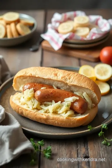 Oktoberfest Sandwiches presentation