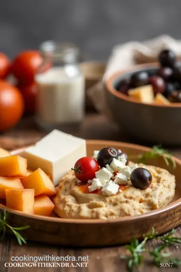 Mediterranean Hummus Bites ingredients