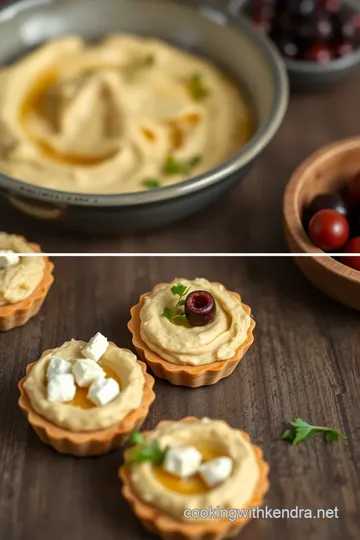 Mediterranean Hummus Bites steps