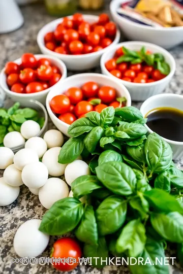 Mini Caprese Skewers ingredients