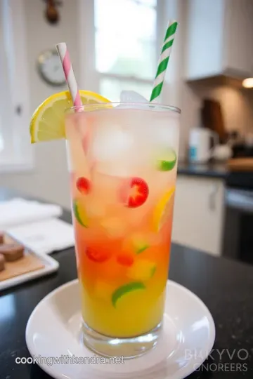 Rainbow Jolly Rancher Mixed Drink steps