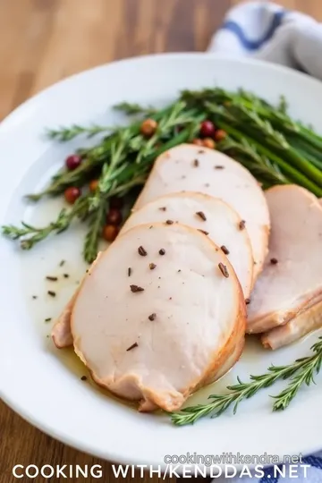 Savory Herb-Glazed Fully Cooked Turkey Breast presentation