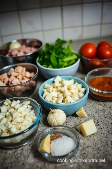 Rich and Luscious Chasni Curry ingredients