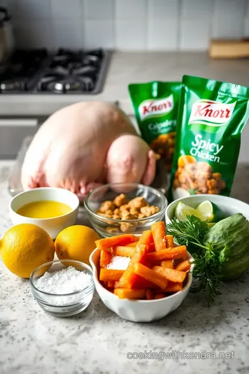 Knorr Spicy Roast Chicken in a Cook-in-Bag ingredients