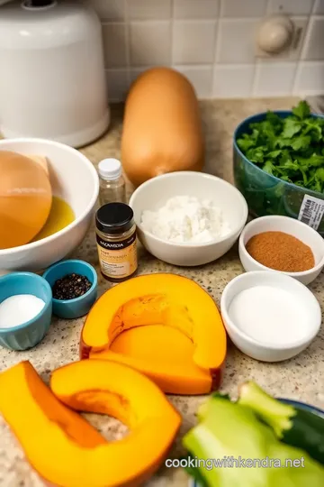 Roasted Pumpkin Wedges ingredients