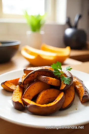 Roasted Pumpkin Wedges steps