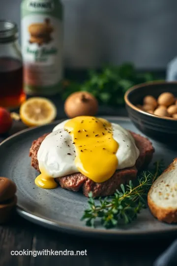 Napa Tenderloin Benedict ingredients