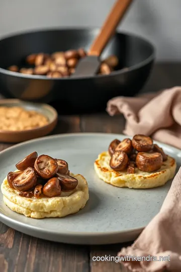 Majorcan Mushroom Tapas steps