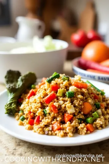 Gluten Ease Quinoa and Vegetable Bowl steps