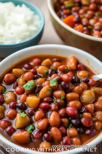 Rio Zape Beans Stew presentation