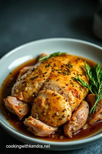 Savory Herb Turkey Injection Marinade presentation