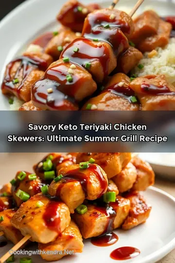 Savory Keto Teriyaki Chicken Skewers: Ultimate Summer Grill Recipe