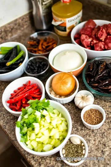 Authentic Birria Tacos ingredients