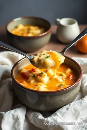 Baked Potato Soup with Cheesy Bacon Muffins steps