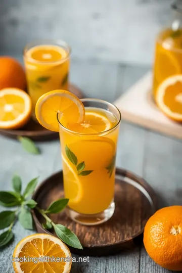 Spiced Citrus Infusion Delight presentation