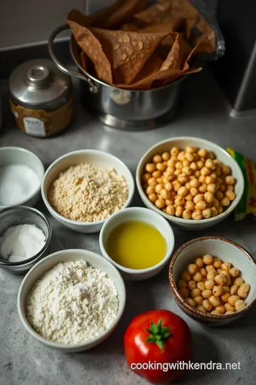 Spicy Gol Gappa Recipe ingredients