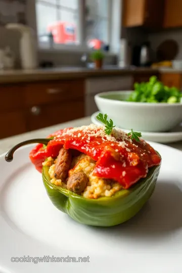 Stuffed Calabrese Peppers with Italian Sausage and Ricotta steps