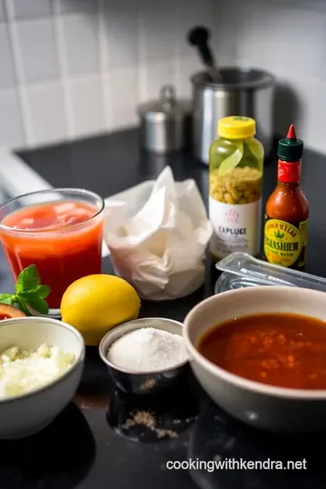 The Perfect Virgin Mary: A Refreshing Non-Alcoholic Classic ingredients