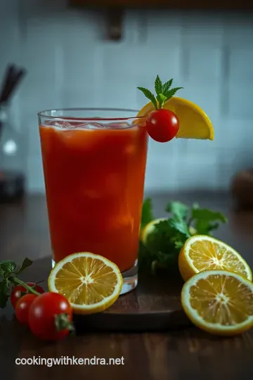 The Perfect Virgin Mary: A Refreshing Non-Alcoholic Classic presentation
