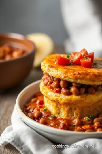 Three Bean Chili with Texas Tomato Melts steps