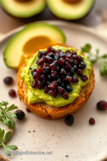 RUSKI: Toasted English Muffins with Caviar presentation