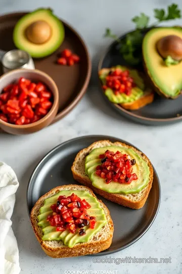 RUSKI: Toasted English Muffins with Caviar steps