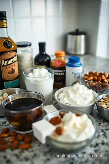 Toasted Almond Cocktail Delight ingredients