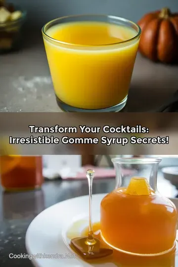 Transform Your Cocktails: Irresistible Gomme Syrup Secrets!