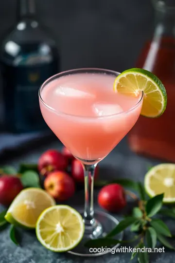 Tropical Lychee Martini: A Taste of Paradise in a Glass presentation