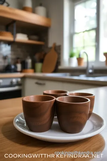 How to Craft Dark Wood Cups steps