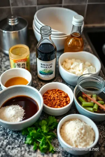 Umami-Loaded Japanese Salad Dressing ingredients