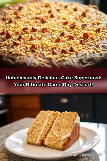 Unbelievably Delicious Cake Superbowl: Your Ultimate Game Day Dessert!
