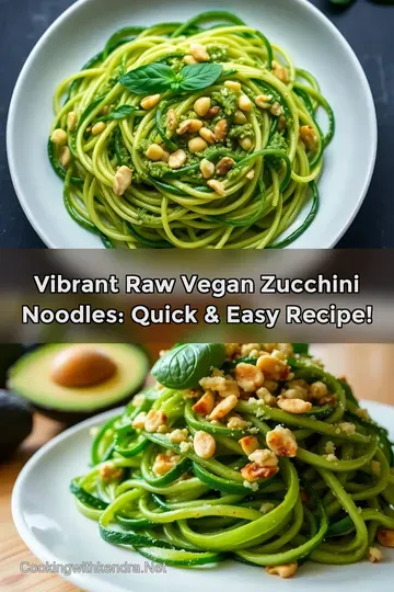 Vibrant Raw Vegan Zucchini Noodles: Quick & Easy Recipe!