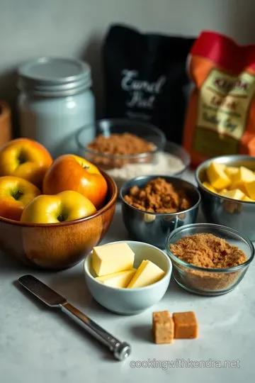 Washington Apple Upside-Down Cake ingredients