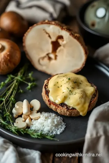 Woodland Mushroom Benedict Delight ingredients