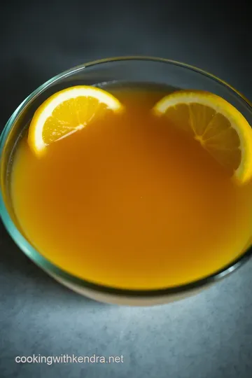Zesty Homemade Ginger Syrup presentation