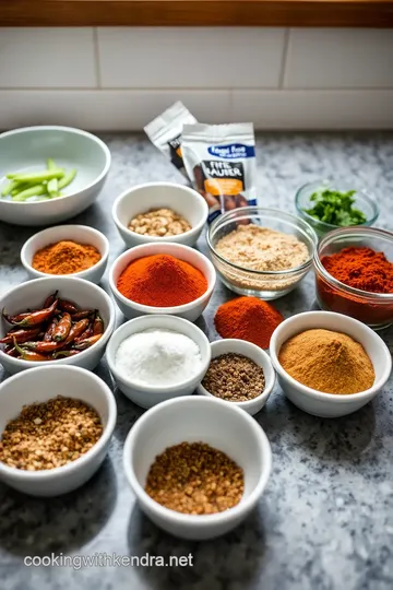 Zesty Piri Piri Spice Blend Recipe ingredients