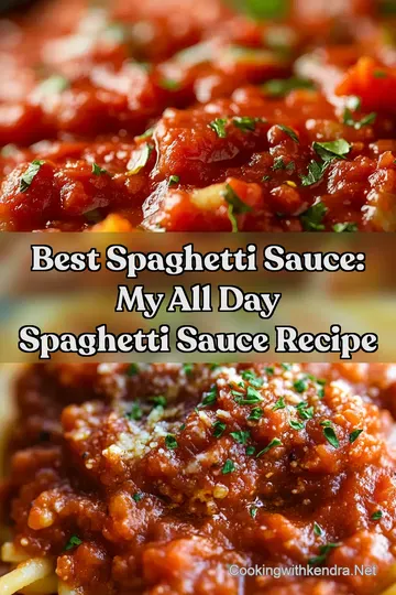Best Spaghetti Sauce: My All Day Spaghetti Sauce Recipe : PIN FOR LATER Best Spaghetti Sauce: My All Day Spaghetti Sauce Recipe