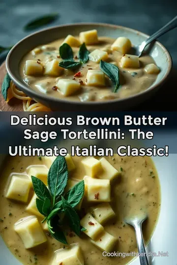 Delicious Brown Butter Sage Tortellini: The ULTIMATE Italian Classic! : PIN FOR LATER Delicious Brown Butter Sage Tortellini: The ULTIMATE Italian Classic!