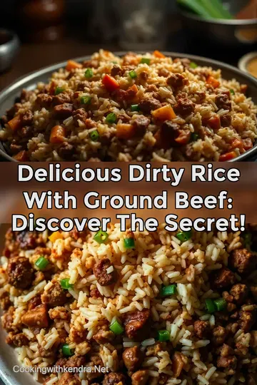 Delicious Dirty Rice with Ground Beef: Discover the Secret!