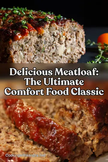 Delicious Meatloaf: The Ultimate Comfort Food Classic : PIN FOR LATER Delicious Meatloaf: The Ultimate Comfort Food Classic