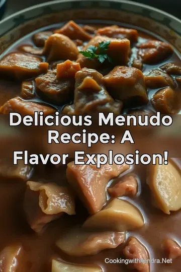 Delicious Menudo Recipe: A Flavor Explosion! : PIN FOR LATER Delicious Menudo Recipe: A Flavor Explosion!