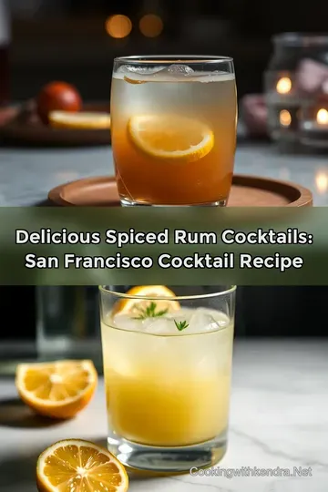 Delicious Spiced Rum Cocktails: San Francisco Cocktail Recipe : PIN FOR LATER Delicious Spiced Rum Cocktails: San Francisco Cocktail Recipe