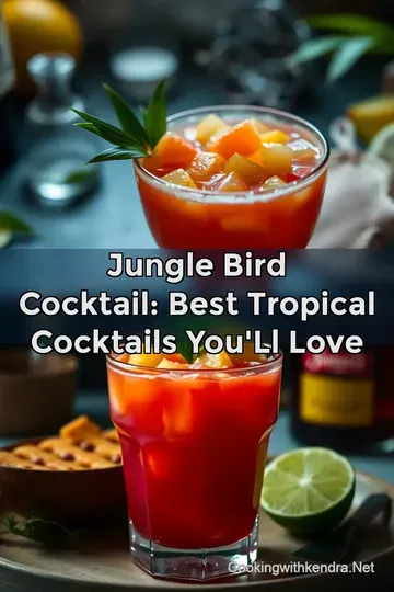 Jungle Bird Cocktail: Best Tropical Cocktails You' ll Love : PIN FOR LATER Jungle Bird Cocktail: Best Tropical Cocktails You' ll Love