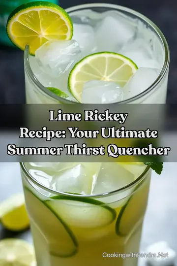 Lime Rickey Recipe: Your Ultimate Summer Thirst Quencher : PIN FOR LATER Lime Rickey Recipe: Your Ultimate Summer Thirst Quencher