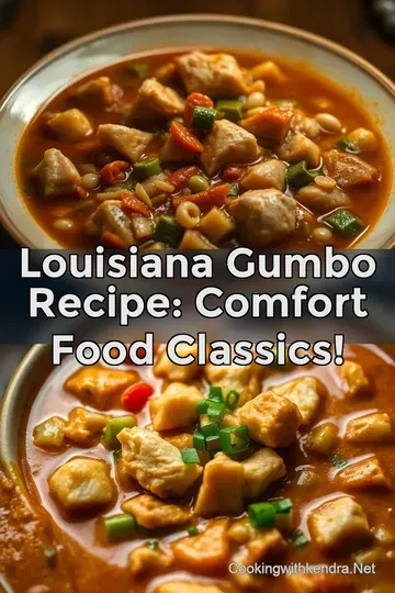 Louisiana Gumbo Recipe: Comfort Food Classics! : PIN FOR LATER Louisiana Gumbo Recipe: Comfort Food Classics!