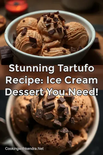 Stunning Tartufo Recipe: Ice Cream Dessert You Need! : PIN FOR LATER Stunning Tartufo Recipe: Ice Cream Dessert You Need!