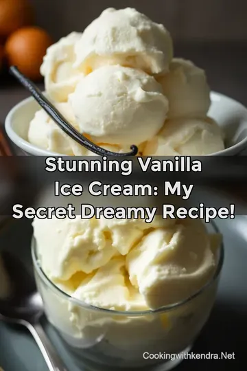 Stunning Vanilla Ice Cream: My Secret Dreamy Recipe! : PIN FOR LATER Stunning Vanilla Ice Cream: My Secret Dreamy Recipe!